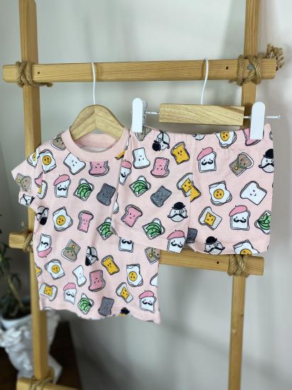 PEMBE PİJAMA TAKIM